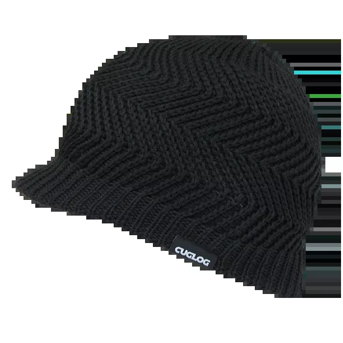 Elbert Zig Zag HybriCap Beanie, Knit Cap - Cuglog K011