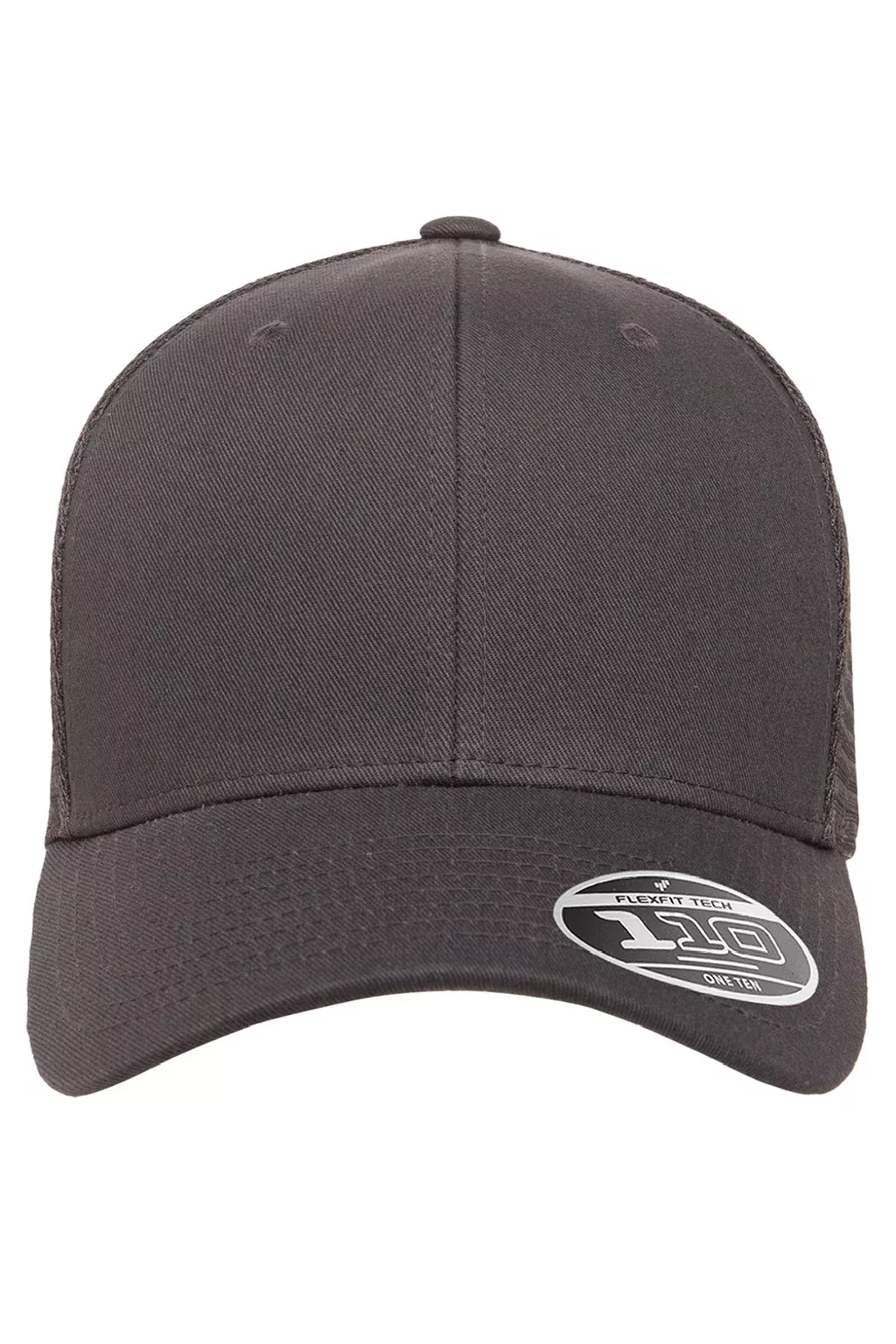 Flexfit Hats Mens Mesh Snapback Trucker Hat - Charcoal Grey