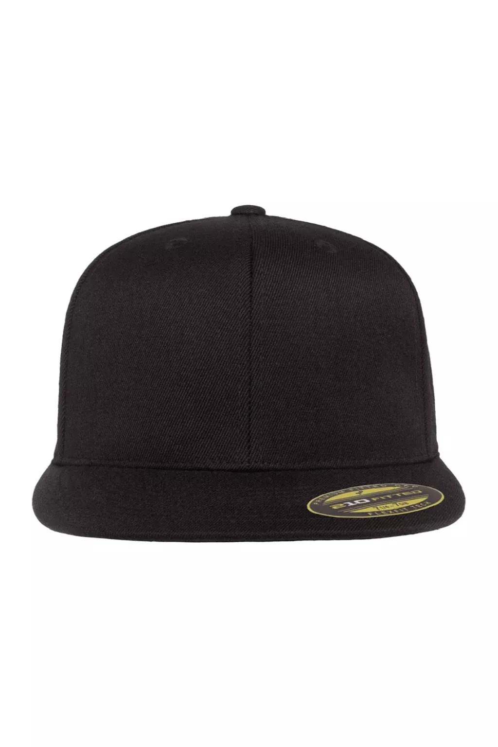 Flexfit Hats Mens Moisture Wicking Fitted Stretch Fit Hat - Black