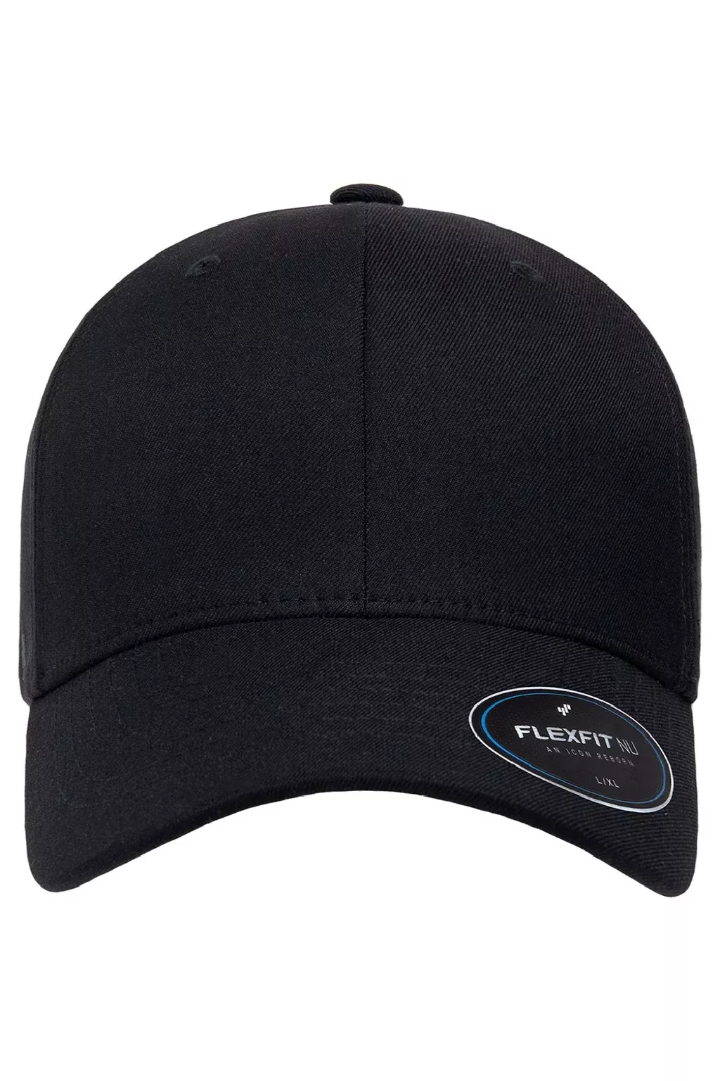 Flexfit Hats Mens NU Stretch Fit Hat - Black