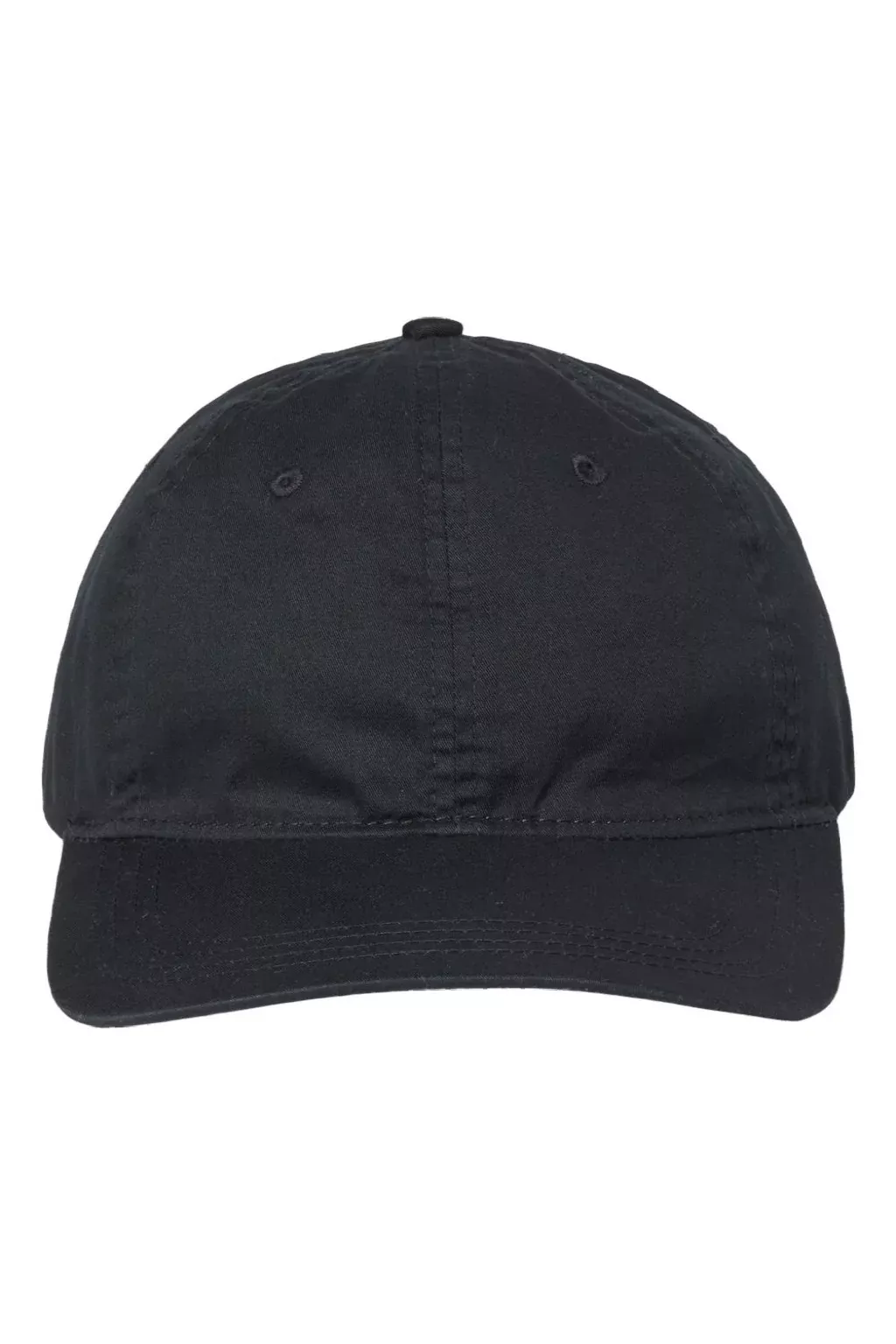 The Game Hats Mens Ultralight Twill Adjustable Hat - Black - Closeout
