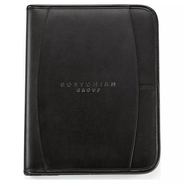 Gemline Black Contemporary Leather Writing Pad