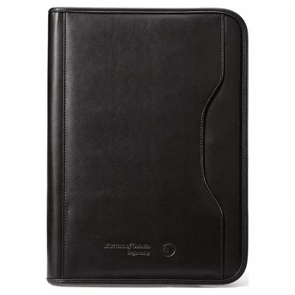 Gemline Black Wall Street Padfolio II