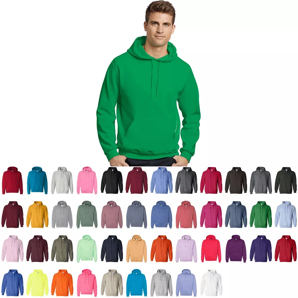 Gildan 18500 Heavy Blend™ Hooded Sweatshirt G185