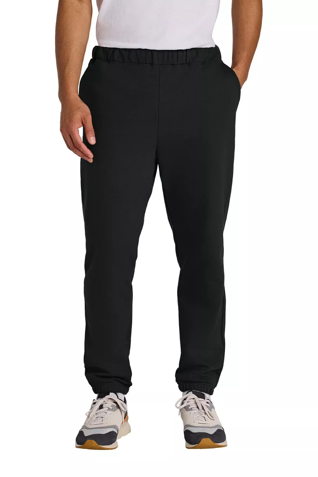 Gildan Mens Softstyle Sweatpants w/ Pockets - Black