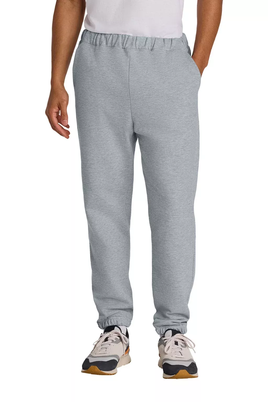 Gildan Mens Softstyle Sweatpants w/ Pockets - Sport Grey