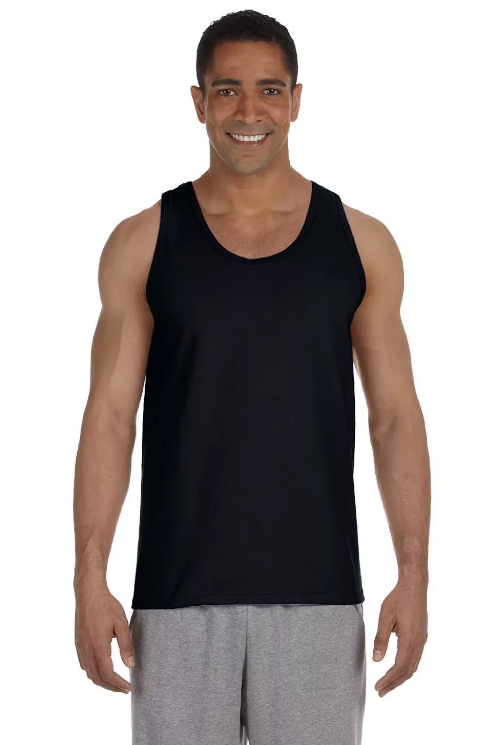 Gildan Mens Ultra Tank Top - Black