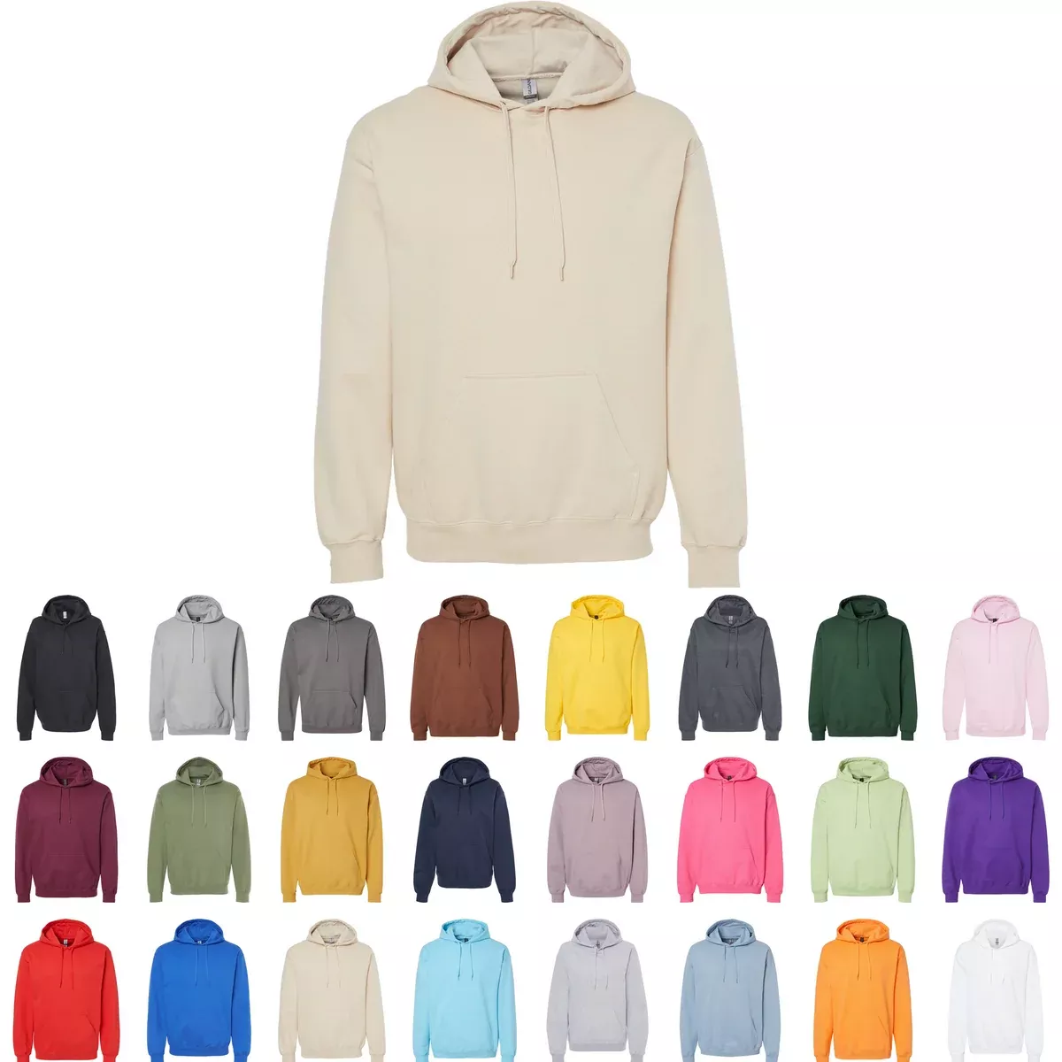 Gildan SF500 Softstyle Midweight Hooded Sweatshirt