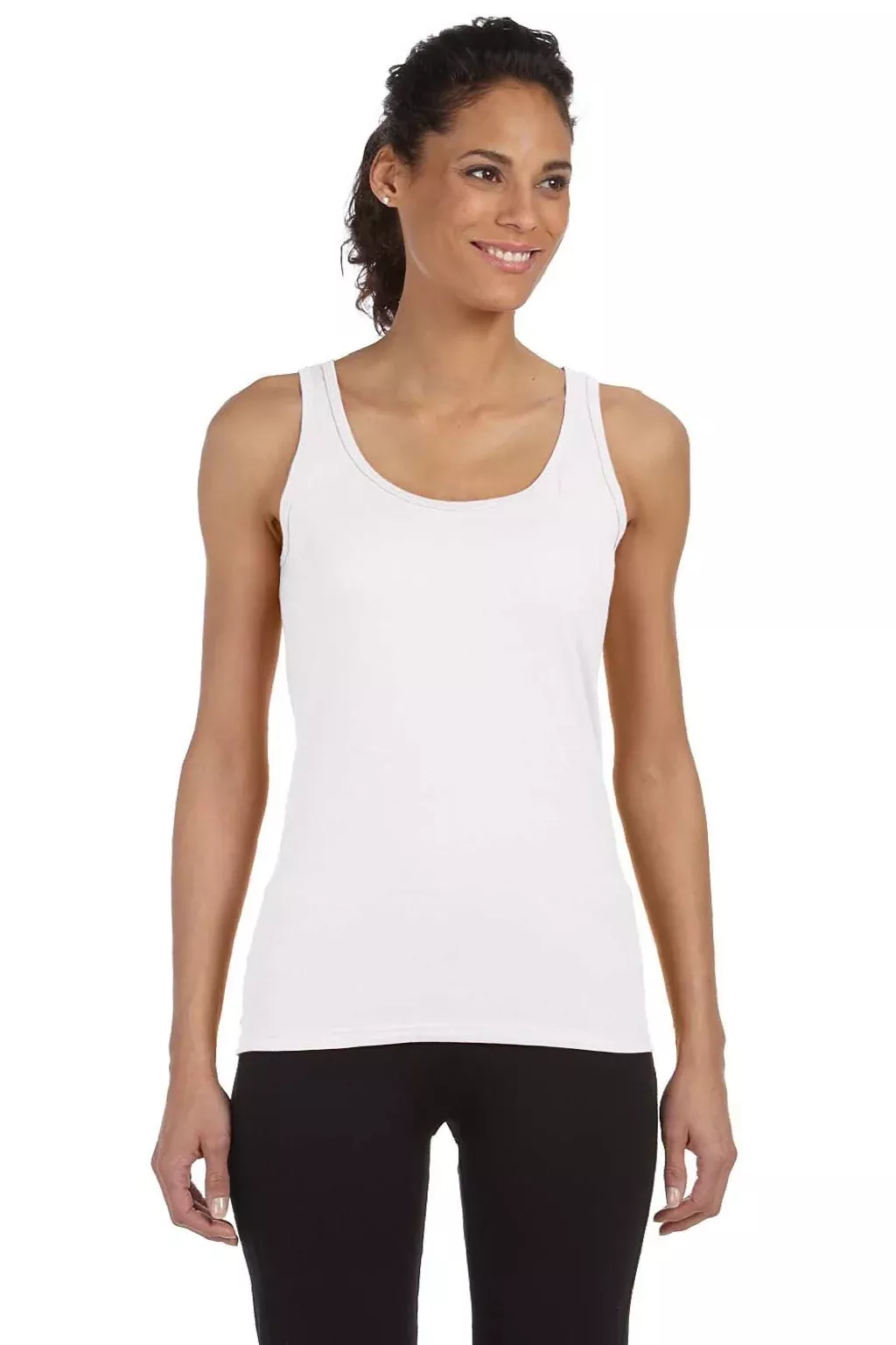 Gildan Womens Softstyle Tank Top - White