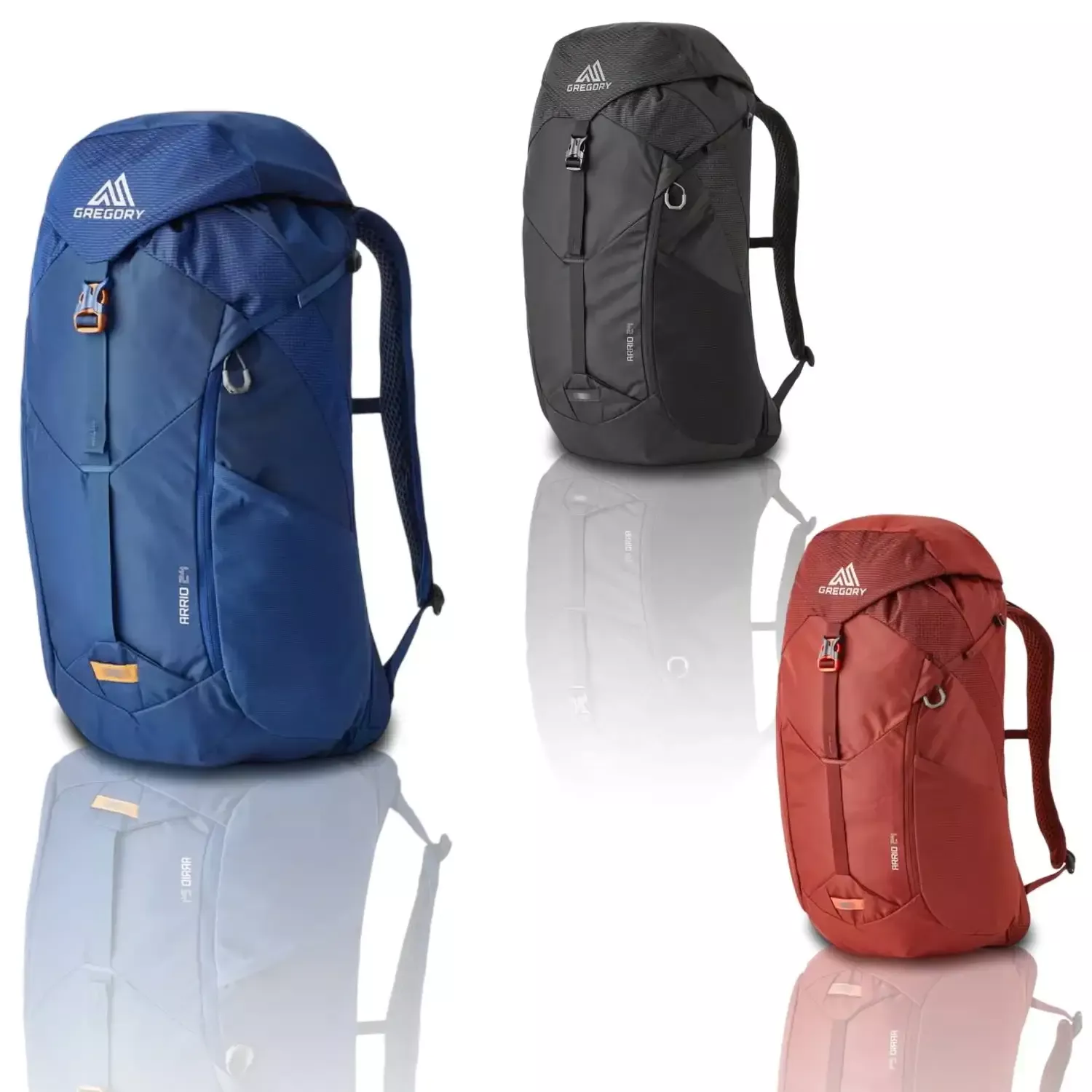 Gregory Arrio Daypack 20L | 22L | 24L | 28L - Lightweight Hiking Backpack with Hydration Compatibility