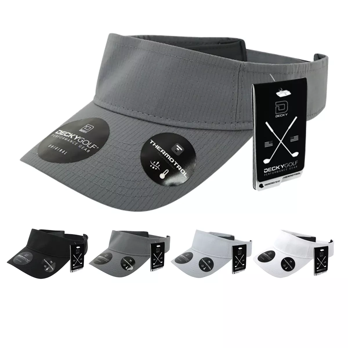 Grid H20 Sun Visor - Golf & Sports Cap - Decky 7104