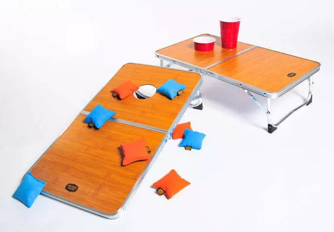 GSI Outdoors Cornhole Table Set – Portable, Compact, and Durable Cornhole Game for Outdoor Fun & Camping