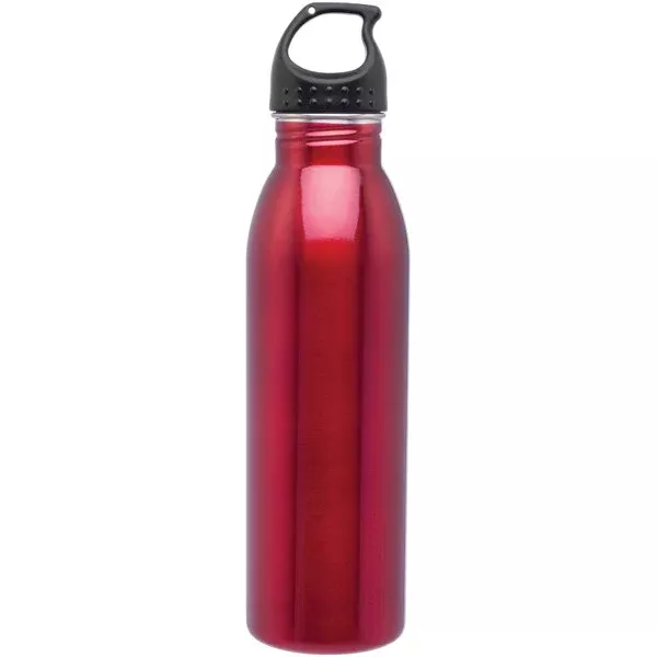 H2Go Red Solus Stainless Steel Bottle 24oz