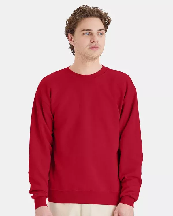 Hanes P160 Unisex EcoSmart Crewneck Sweatshirt