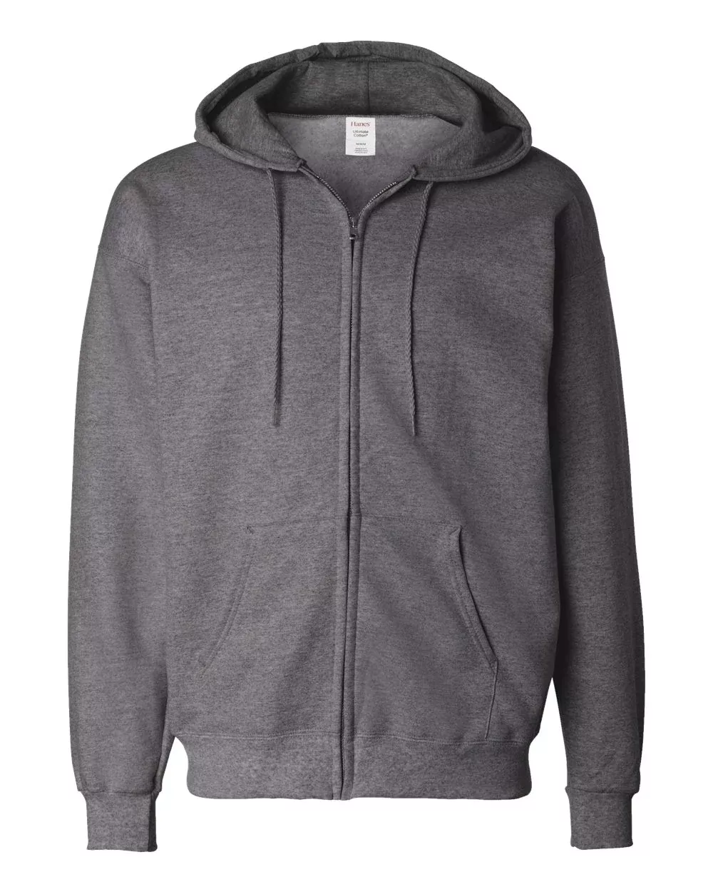 Hanes Unisex Ultimate Cotton Full-Zip Hooded Sweatshirt