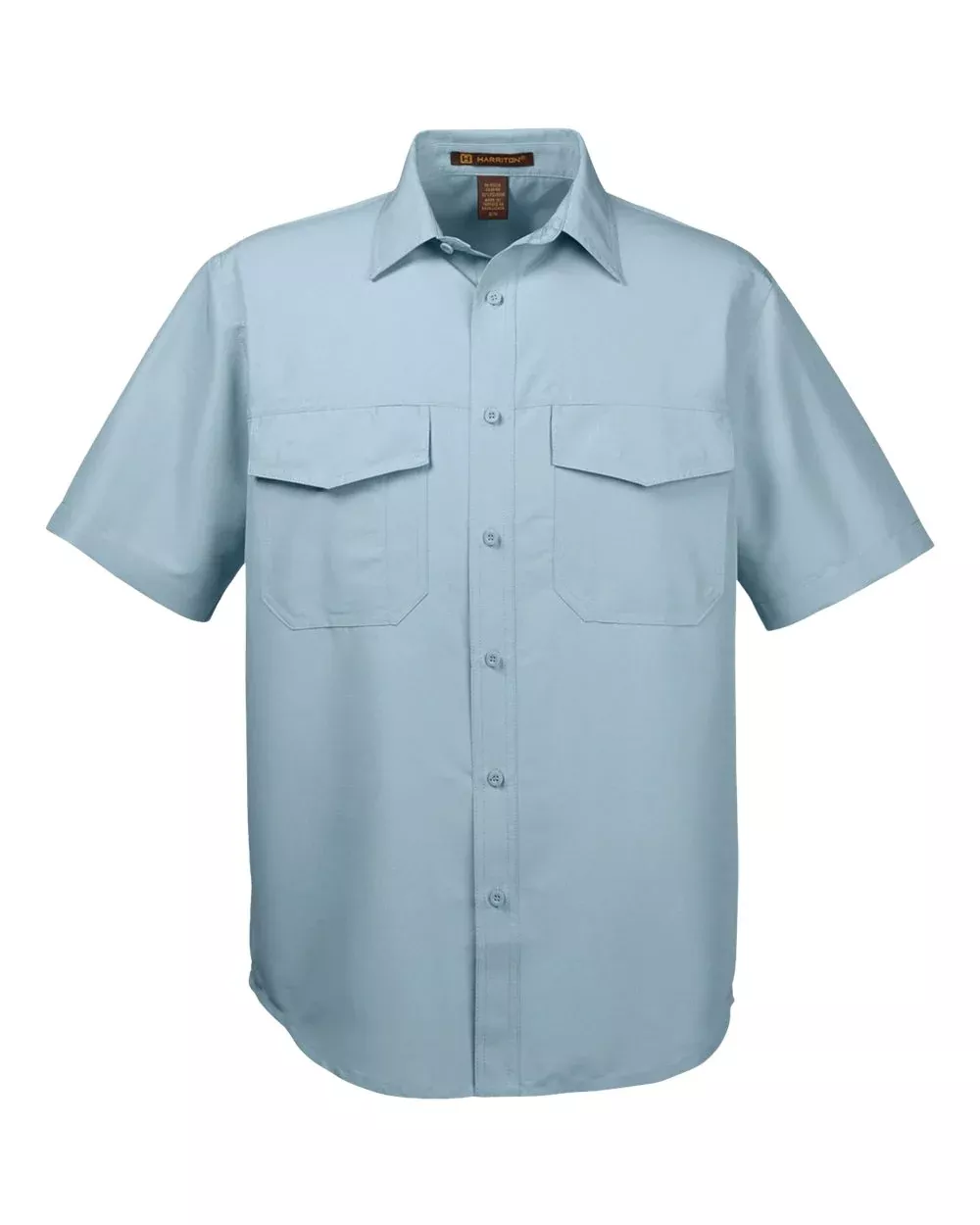 Harriton Men's Key West Short Sleeve Performance Staff Shirt