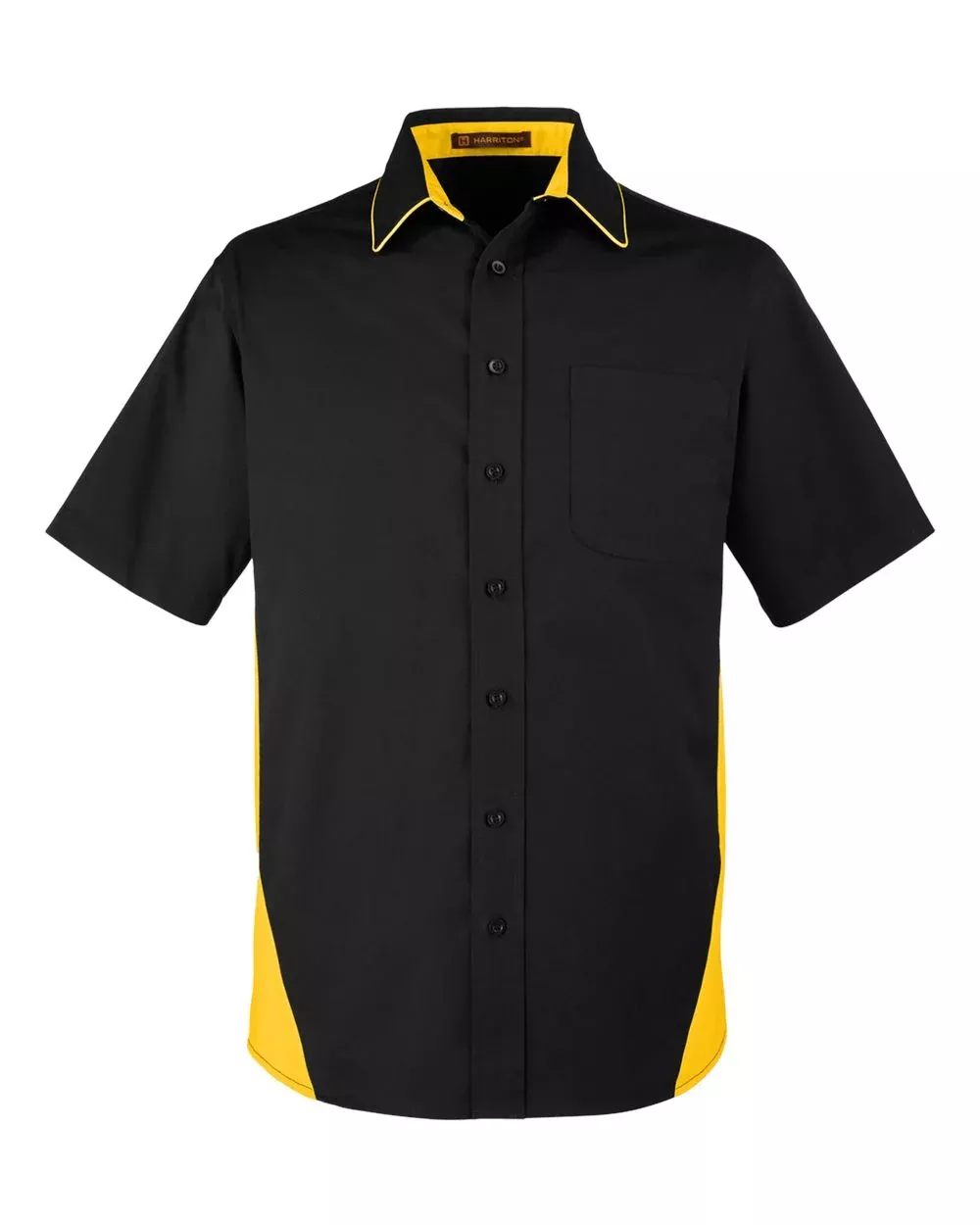 Harriton Men's Tall Flash IL Colorblock Shirt