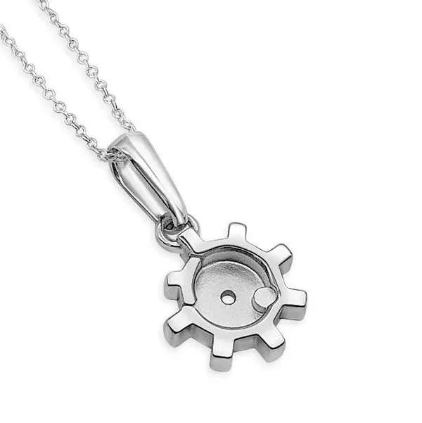 Heart of the AR Bolt Face Necklace