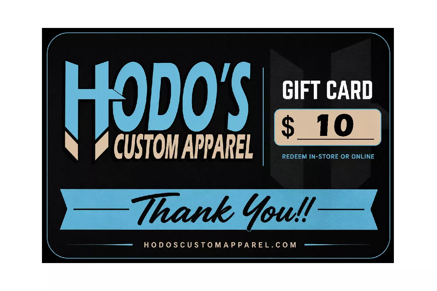 Hodo's E-Gift Card