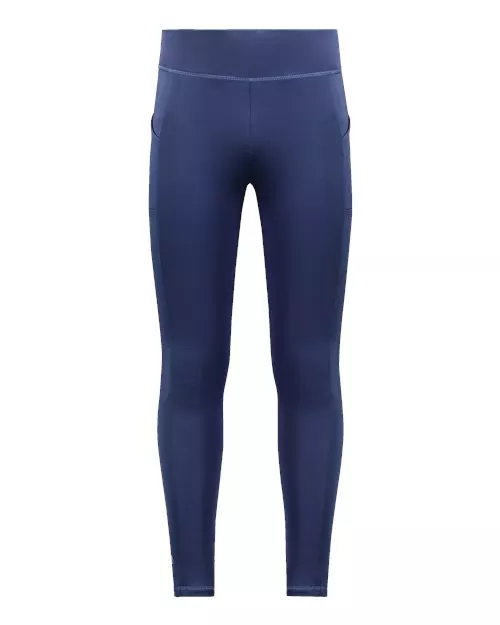 Holloway 222702 Women's CoolCore Leggings – 89/11 Polyester/Elastane Moisture-Management 4-Way Stretch Leggings | XS–2XL