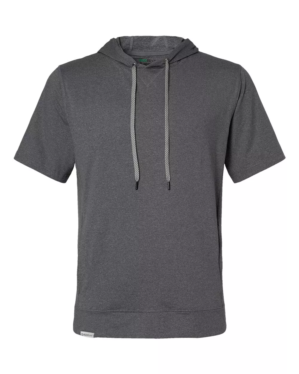 Holloway Men's Eco Revive™ Ventura Soft Knit Short Sleeve Hooded Sweatshirt