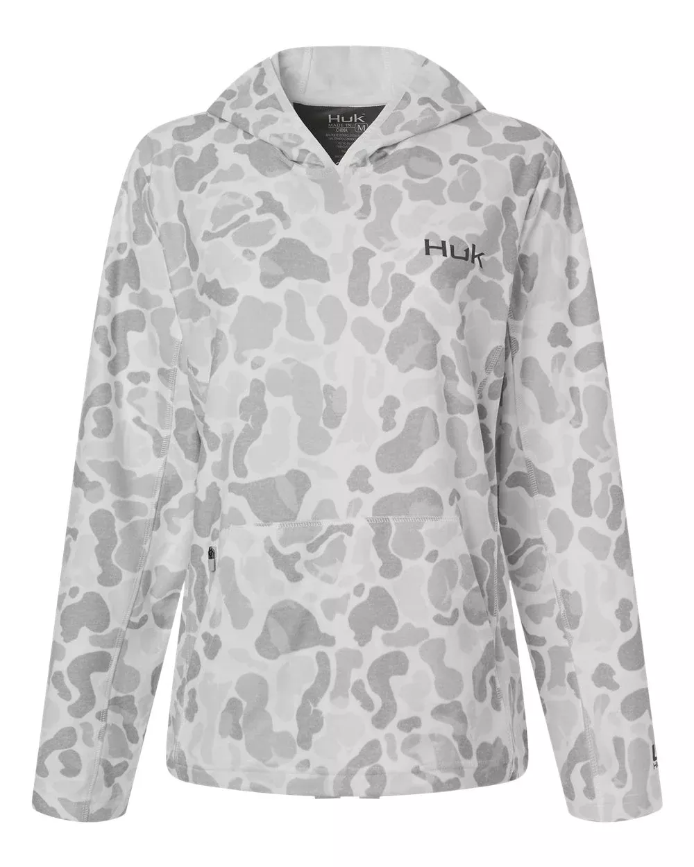 HUK Women's Coldfront+ KC Print Hooded Sweatshirt