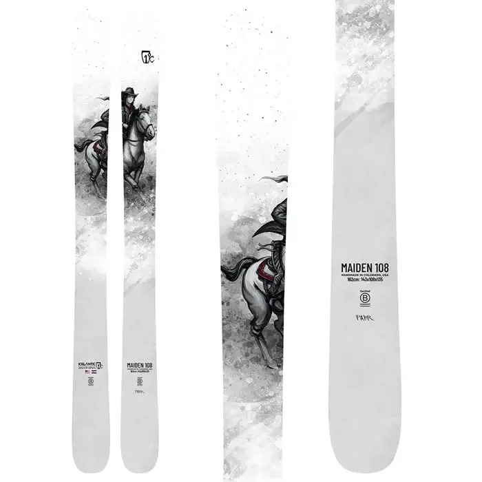 Icelantic Maiden 108 Skis – Women’s All-Mountain Freeride