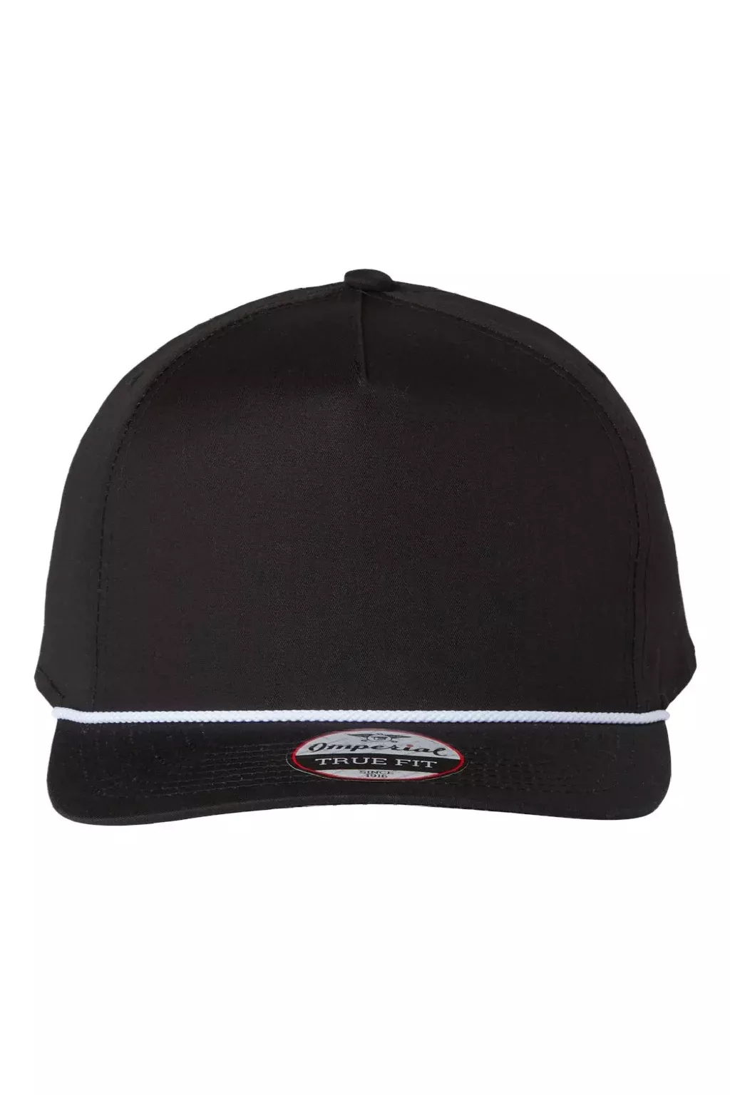 Imperial Hats Mens The Barnes Snapback Hat - Black