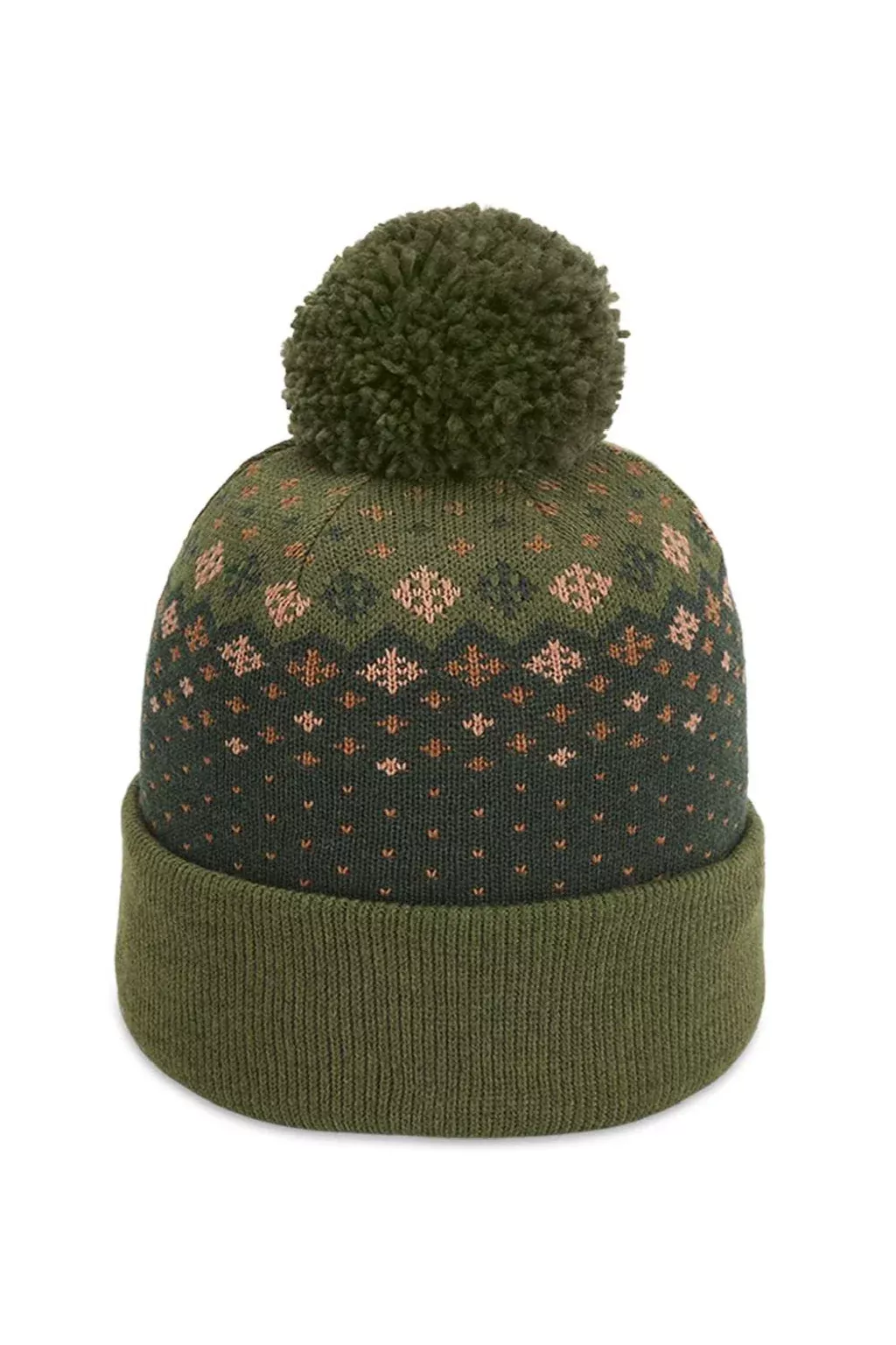 Imperial Hats Unisex The Baniff Cuffed Beanie - Avocado Green - Closeout
