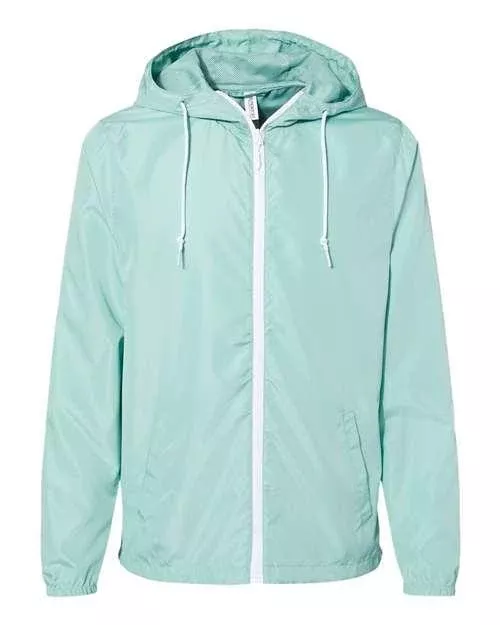 Independent Trading Co. EXP54LWZ Lightweight Windbreaker Full-Zip Jacket
