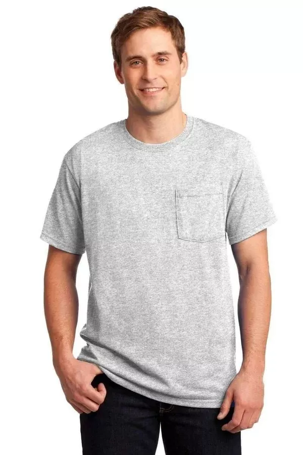 JERZEES 29MP Dri-Power Active 50/50 Cotton/Poly Pocket T Shirt