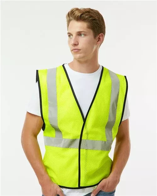 Kishigo 1571-1572-Unisex Hook-and-Loop Mesh Vest