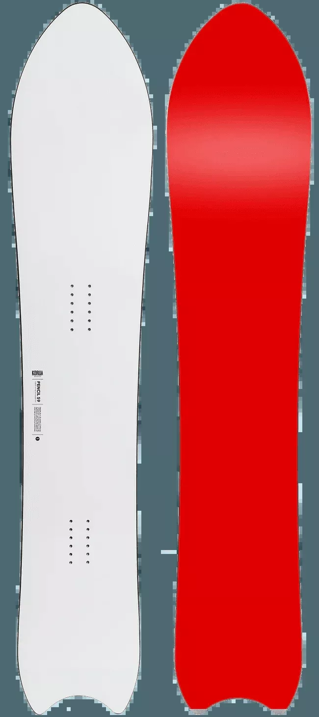 KORUA Pencil All-Mountain Freeride Snowboard – Precision Carving, Floaty Powder Performance & Ultimate Edge Control
