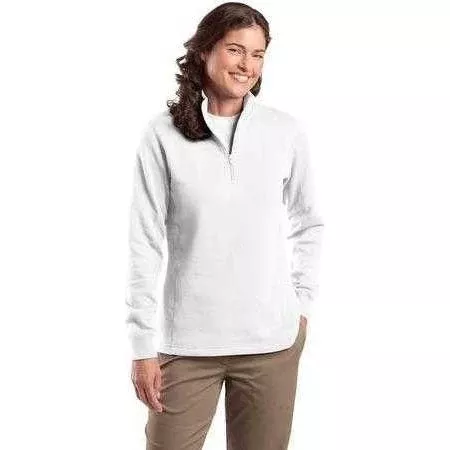 Ladies 1/4-Zip Sweatshirt