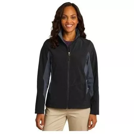 Ladies Core Colorblock Soft Shell Jacket