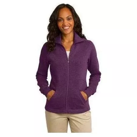 Ladies Slub Fleece Full-Zip Jacket
