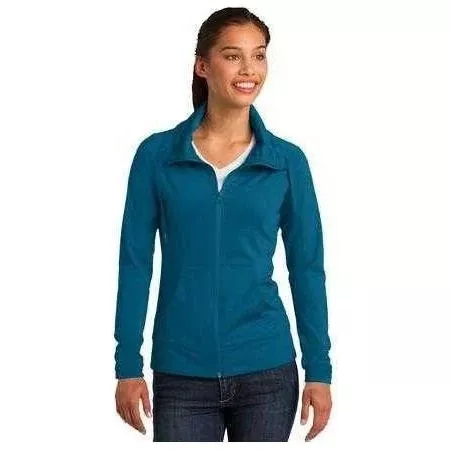 Ladies Sport-Wick Stretch Full-Zip Jacket