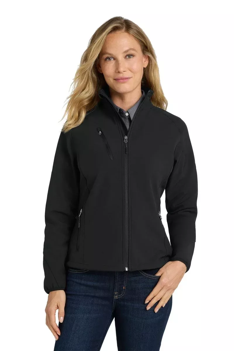Ladies Textured Soft Shell Jacket