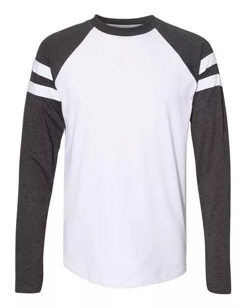 LAT Fine Jersey Mash Up Long Sleeve Tee 6934
