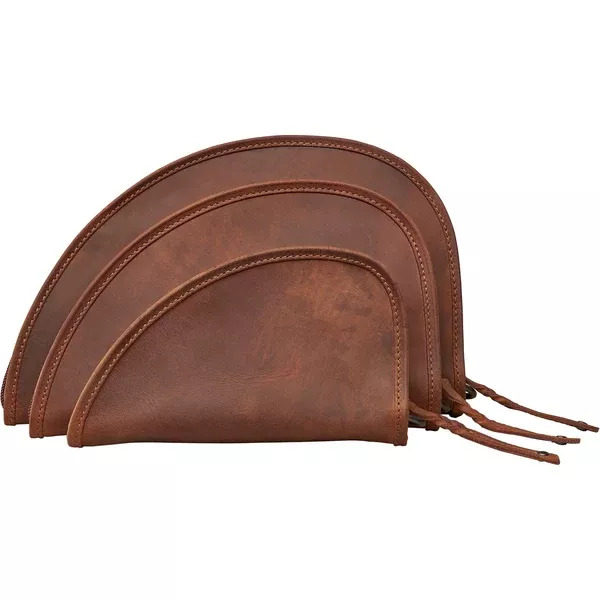 Leather Unisex Zippered Case