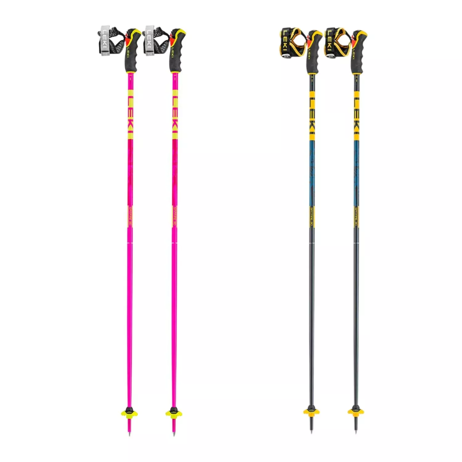 Leki Alpine Spitfire 3D Ski Poles – Freeride Poles with TRIGGER 3D ProG Grip