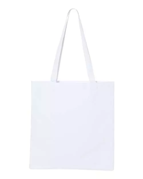 Liberty Bags 8801 Madison Basic Tote Bag – 600D polyester | 14.75" x 13.75"