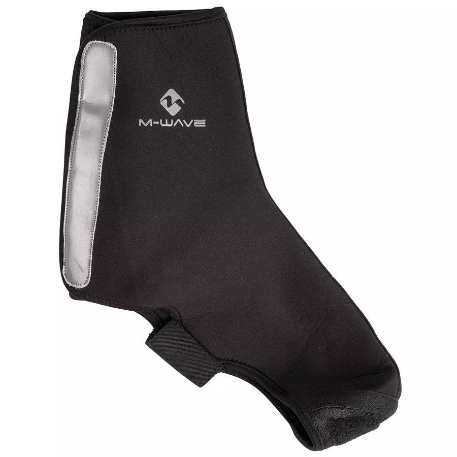 M-Wave Thermo I Shoe Covers Reflective Neoprene Pedal Covers with Clipless Compatibility