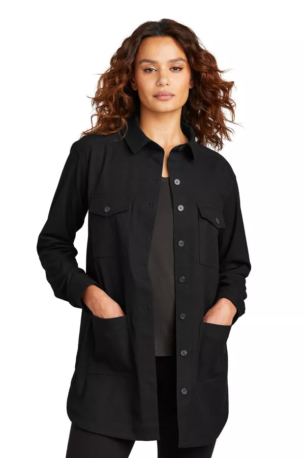 Mercer+Mettle™ Women's Long Sleeve Twill Overshirt MM2021