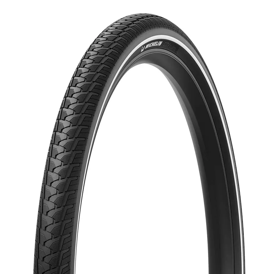 Michelin, City Touring, Road Tire, 26"x2.00, Wire, Clincher, MAGI-X, City Shield, 3x62, Black
