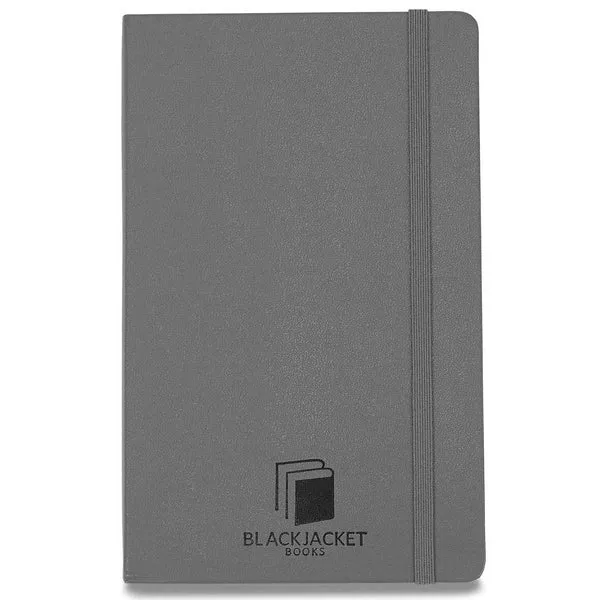 Moleskine Slate Grey Hard Cover Ruled Large Notebook (5" x 8.25")