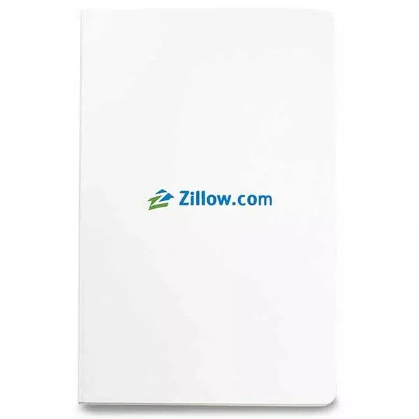 Moleskine White Volant Ruled Large Journal (5" x 8.25")