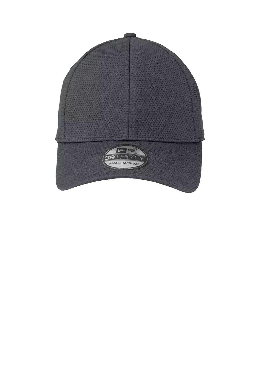 New Era Hats Mens Moisture Wicking Stretch Fit Hat - Charcoal Grey