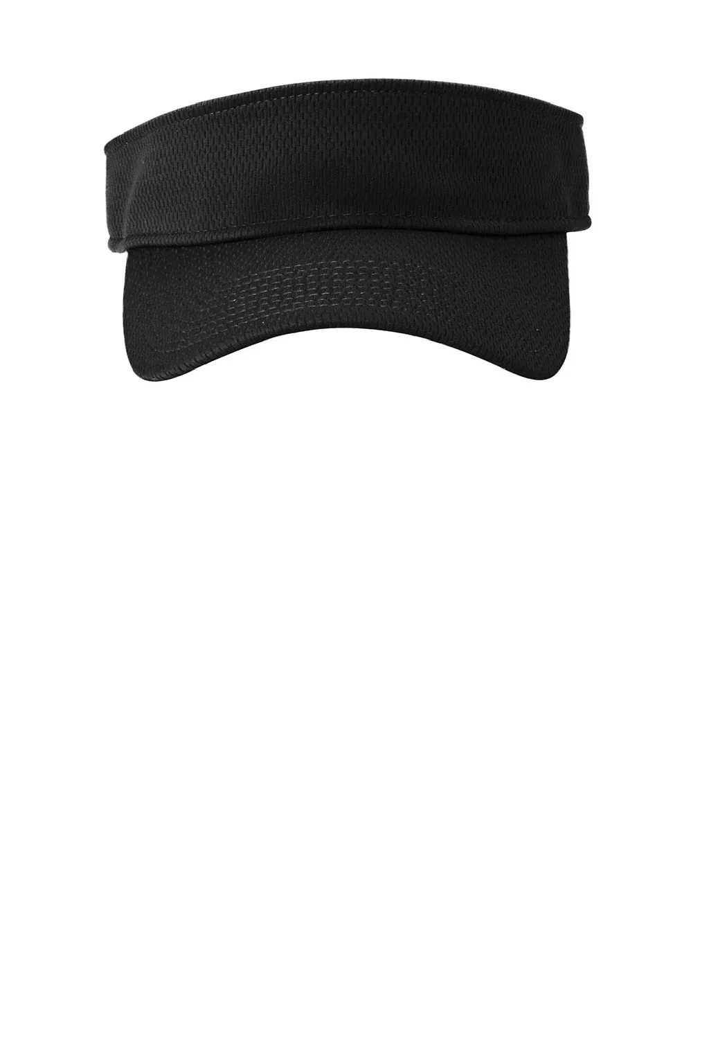New Era Hats Mens Performance Dash Adjustable Visor - Black