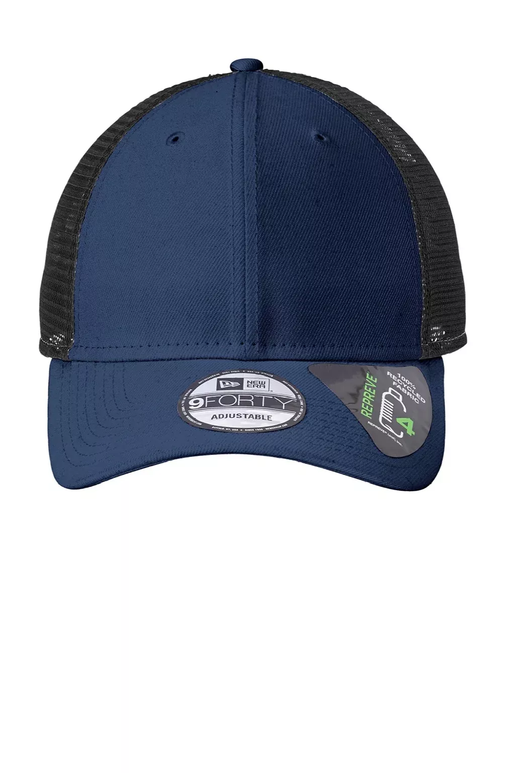 New Era Hats Mens Recycled Snapback Hat - Deep Navy Blue